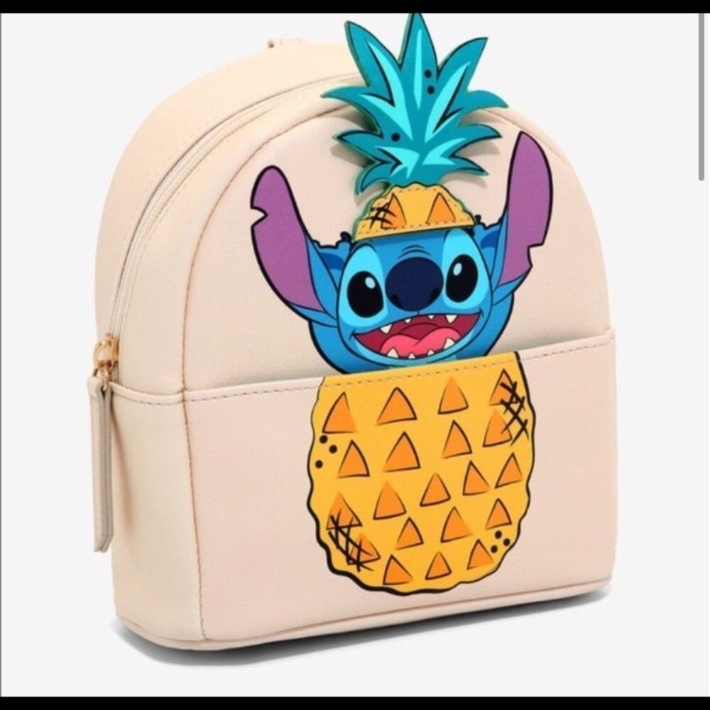 Stitch Pineapple Mini Backpack